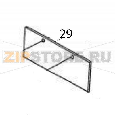 Window Sato M84Pro Window Sato M84ProЗапчасть на деталировке под номером: 29Название запчасти на английском языке: Window Sato M84Pro.