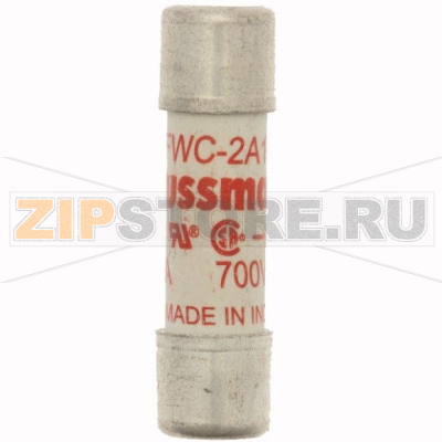 Предохранитель, 2 A, AC 700 В, 200 кА, 10x38 мм, aR, UL Eaton 2AMP 700V AC FERRULE 10x38MM 