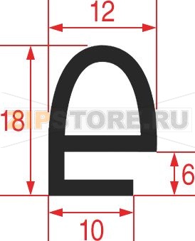 ПРОКЛАДКА ДВЕРЦЫ ДУХОВКИ 3900 ММ 