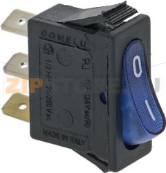 СИНИЙ ОДНОПОЛЮСНЫЙ ПЕРЕКЛЮЧАТЕЛЬ 16А 250В 