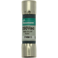 Предохранитель, 5 A, AC 250 В, 10x38 мм, UL, CSA, с задержкой Eaton BUSS MIDGET FUSE