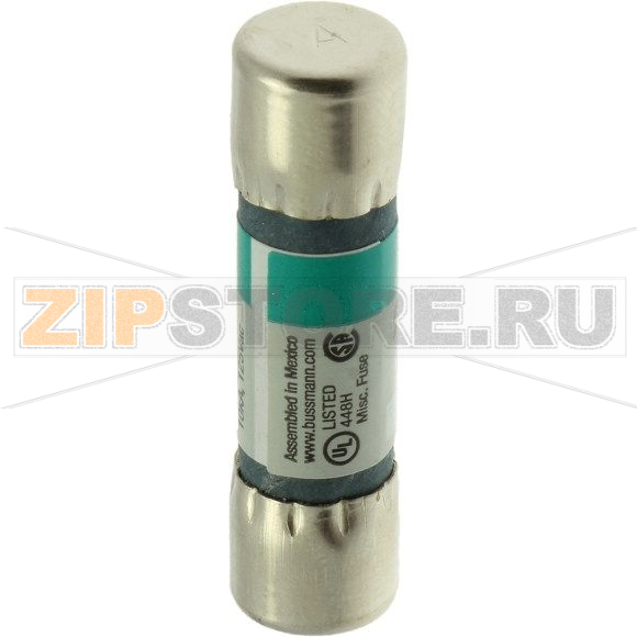 Предохранитель, 5 A, AC 250 В, 10x38 мм, UL, CSA, с задержкой Eaton BUSS MIDGET FUSE 