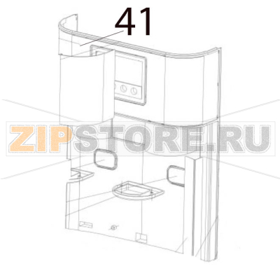 Front lid Hurakan HKN-IMSD15 Front lid Hurakan HKN-IMSD15Запчасть на деталировке под номером: 41