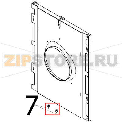 Vite TE M6 Ø: 16x23 Angelo Po FX101G2 Vite TE M6 Ø: 16x23 Angelo Po FX101G2Запчасть на деталировке под номером: 7