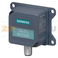 SIMATIC RF300; Reader RF310R (GEN2); RS422 interface (3964R); IP67. -25 to +70 &#176;C, 55x 75x 30 mm, with integrated antenna Siemens 6GT2801-1BA10