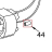Sleeve, Motor Stud KitchenAid K45