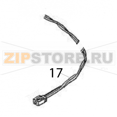 Head power cord sub assy Sato M84Pro Head power cord sub assy Sato M84ProЗапчасть на деталировке под номером: 17Название запчасти на английском языке: Head power cord sub assy Sato M84Pro.