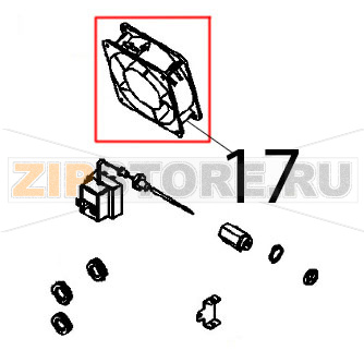 Ventilatore 20 W Angelo Po FX201G3 Ventilatore 20 W Angelo Po FX201G3Запчасть на деталировке под номером: 17