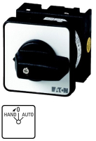 Переключатель, контакты: 2, 20 A, панель: HAND>0-AUTO, 45°, без/с фиксацией Eaton T0-1-15434/E