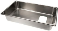 S/S 4 DEEP F/S LUG WITH HOLE,