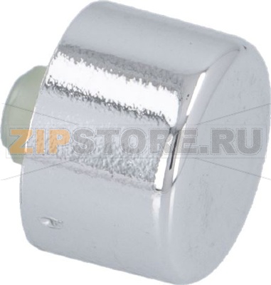 ROUND BUTTON CHROMED 