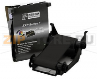 Риббон Load-N-Go черный для Zebra ZXP 1 (1000 отпечатков)