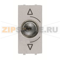Механизм переключателя с ключом, одномодульный, серебристый ABB 2CLA215310N1301