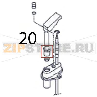 Serrabicono M12x1 Angelo Po 1G1FA0G Serrabicono M12x1 Angelo Po 1G1FA0GЗапчасть на деталировке под номером: 20