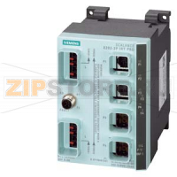 SIMATIC NET, SCALANCE X202-2P IRT PRO, УПРАВЛЯЕМЫЙ IE IRT КОММУТАТОР, СТЕПЕНЬ ЗАЩИТЫ IP65/67, 2X10/100 МБИТ/С PUSH PULL RJ45-ПОРТА, 2X100МБИТ/С PUSH PULL SCRJ ПОРТА, НАСТРАИВАЕМЫЙ КОНТАКТ СИГНАЛА О ОШИБКЕ, РЕЗЕРВИРОВАННОЕ ПИТАНИЕ,УСТРОЙСТВО PROFINET-IO, У
