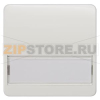 DELTA PROFIL ТИТАНОВО-БЕЛЫЙ ВЫКЛЮЧАТЕЛЬ 1 КЛАВИША С ПОЛЕМ ДЛЯ НАДПИСИ Siemens 5TG7816