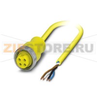 Кабель для датчика / исполнительного элемента Phoenix Contact SAC-4P- 2,0-400/MINFS