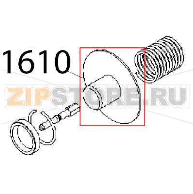 Membrana Angelo Po KD130EAT Membrana Angelo Po KD130EATЗапчасть на деталировке под номером: 1610