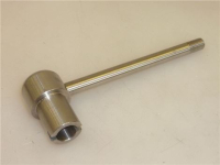 LEVA COMANDO INOX ø 10x135 FORO ø 14 mm