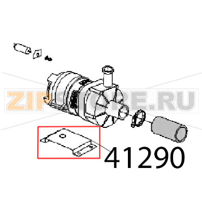 Supporto pompa Angelo Po KD130EAT Supporto pompa Angelo Po KD130EATЗапчасть на деталировке под номером: 41290