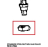 Stainless steel nut M14 H=8 CH=22 Unox XB 693