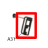 Movable sensor stopper plate Godex EZ-6300 plus