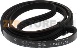 ELASTIC BELT J4 WHIRLPOOL C00055042 