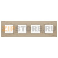 Рамка трехместная, шампань ABB 2CLA227410N1901