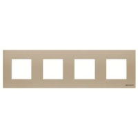 Рамка трехместная, шампань ABB 2CLA227410N1901