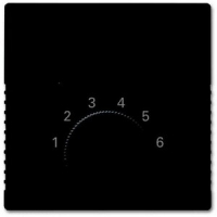 Накладка для терморегулятора, антрацитовая ABB 2CKA001710A4013