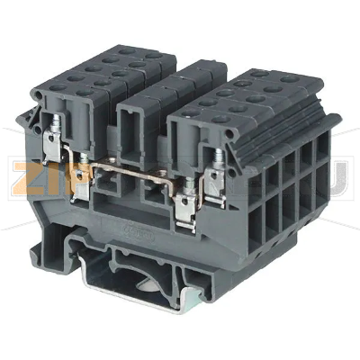 Клемма проходная, серая CHIKU RTB 4-QUATTRO 