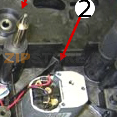 Kit, DC motor, 12V, low torque Zebra P430i Kit, DC motor, 12V, low torque Zebra P430iЗапчасть на деталировке под номером: 2
