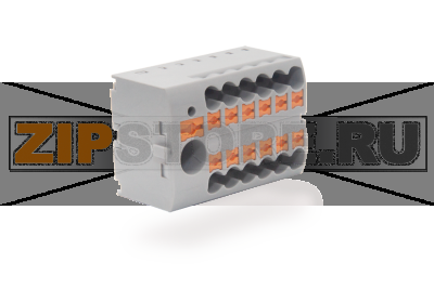 Клемма проходная Push-in, синяя CHIKU RPVF 6/12X2,5 BU 
