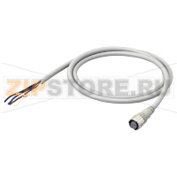 Кабель с разъемом М12 Omron XS5F-D421-C80-F