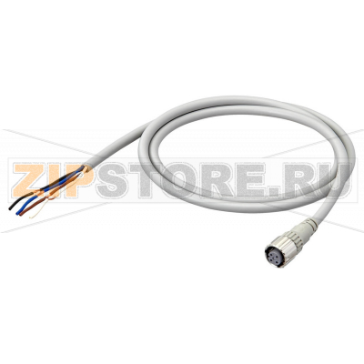 Кабель с разъемом М12 Omron XS5F-D421-C80-F 