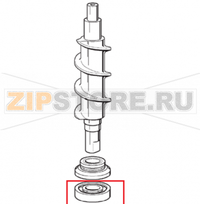 Untereslager von s.n. 03995 Scotsman AF 200  Untereslager von s.n. 03995 Scotsman AF 200Запчасть на 