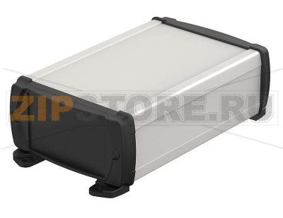 Корпус закрытый, 106x52x150 мм, с пластмассовыми крышками Bopla ELP 1050-0150 DW 