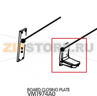 Board closing plate Unox XB 893