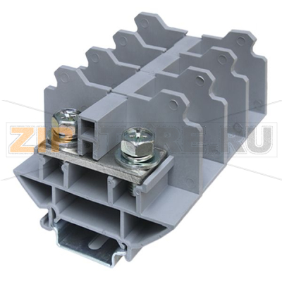Клемма проходная, открытая, серая CHIKU RBN 150W 