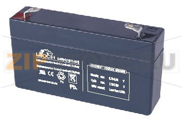 Leoch DJW6-1.3 AGM аккумулятор Leoch DJW6-1.3 Характеристики: Напряжение - 6В; Емкость - 1,3Ач; Габариты: длина 97 мм, ширина 24 мм, высота 51 мм, вес: 0,28 кг