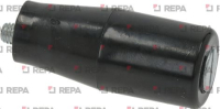ЧЕРНАЯ ОВАЛЬНАЯ РУКОЯТКА Ø 18X46 ММ ШАГ M5