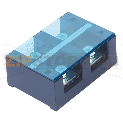 Клемма открытая, сильноточная, черная CHIKU RTC 300-2P 