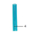 Hose blue Ø6 Meiko DV 80.2