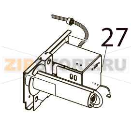 Rewinder ass&#039;y Toshiba TEC B-SX4T-GS10/20-QQ-US Rewinder ass'y Toshiba TEC B-SX4T-GS10/20-QQ-USЗапчасть на деталировке под номером: 27