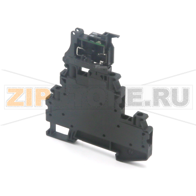 Клемма универсальная со светодиодом 12-30 В, черная CHIKU RUT 4-L/HESI LED 24V 