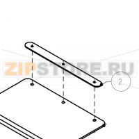 Lamella per coperchio vaschetta deterivo Imesa LM 23                                   