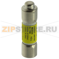 Предохранитель, 6.25 A, AC 600 В, 200 кА, 10x38 мм, CC, UL, с задержкой Eaton LOW PEAK CC TIME DE