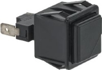 ЧЕРНАЯ ДВУХПОЛЮСНАЯ КНОПКА