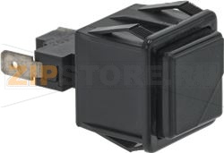 ЧЕРНАЯ ДВУХПОЛЮСНАЯ КНОПКА 