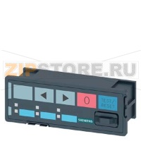 ПАНЕЛЬ ОПЕРАТОРА ТИТАНОВО-СЕРАЯ (TI-GREY), ДЛЯ МОНТАЖА В ДВЕРИ ШКАФА УПРАВЛЕНИЯ, ПОДКЛЮЧАЕТСЯ К БАЗОВОМУ МОДУЛЮ ИЛИ К МОДУЛЮ РАСШИРЕНИЯ, 10 СВЕТОДИОДОВ ДЛЯ ИНДИКАЦИИ СОСТОЯНИЙ И 5 КНОПОК ДЛЯ ЛОКАЛЬНОГО УПРАВЛЕНИЯ Siemens 3UF7200-1AA01-0